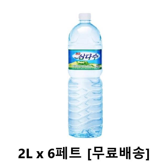 사랑주는쇼핑몰 제주 삼다수 2L x 6페트, 6개