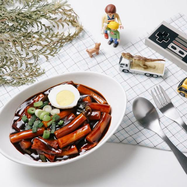 [비밀의식탁]국물떡볶이 일편떡심 짜장떡볶이 베베짜장 유아용 3팩