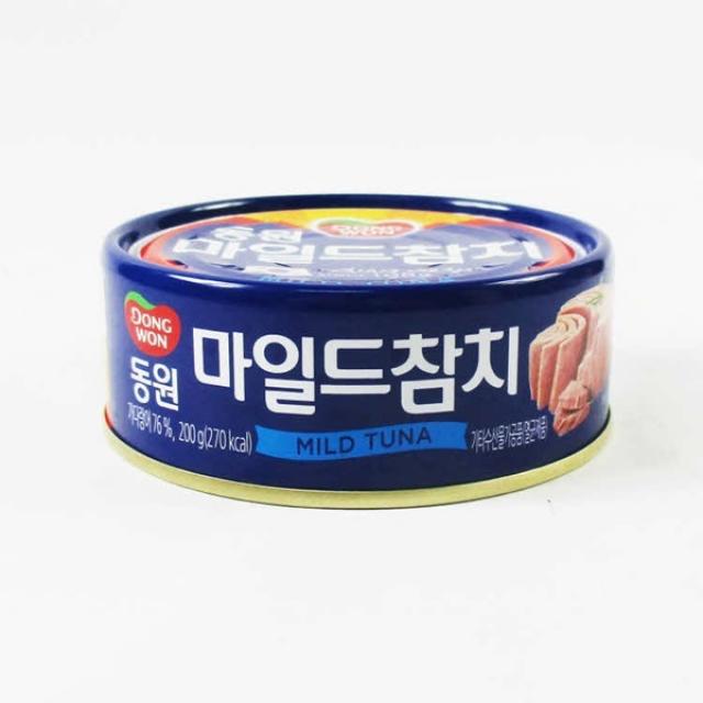 동원 마일드 참치 200g X 36 참치통조림/동원참치/사조참치/오뚜기참치/통조림, 단일 수량