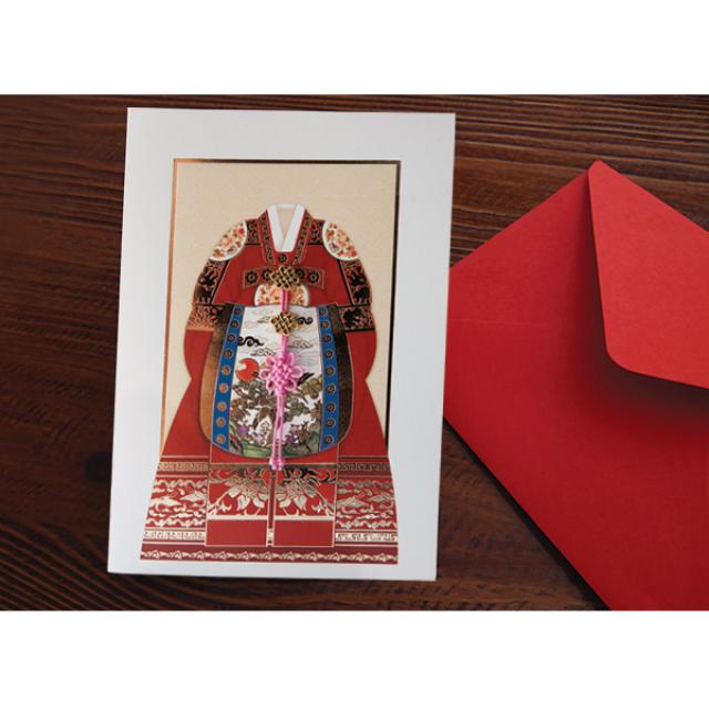 (10개묶음)활옷 카드 FT216-2 명절돈봉투 명절봉투 돈봉투 결혼식돈봉투 축하봉투