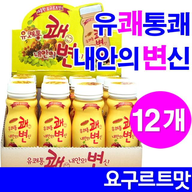 하나메디 프리미엄 유쾌통쾌내안의변신 쾌변 요구르트맛 100ml, 12개