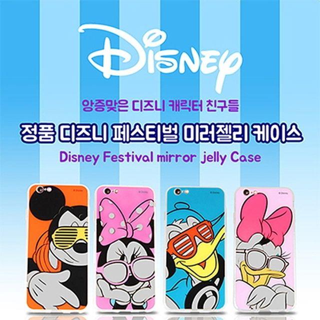 JELLYCASE 하드케이스 범퍼 휴대폰스마트폰핸드폰케이스 악세사리아이폰7플러스 디즈니 페스티벌 미러 젤리케이스 iphone7 plusW0FEBC9, 미키