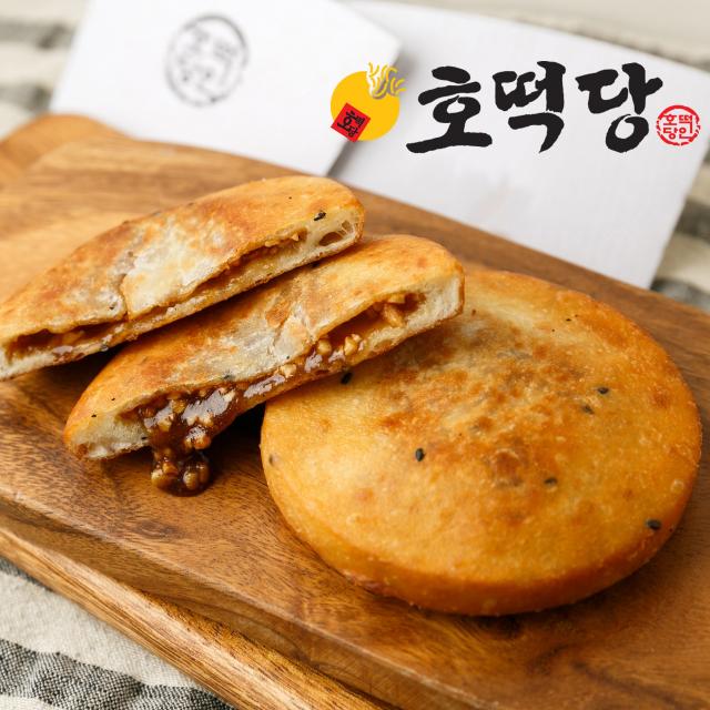 [호떡당] 100% 수제라서 맛있다!!! 익선동 대학로에서 줄서서먹는 꿀호떡 3팩(15개), 70g, 5매입