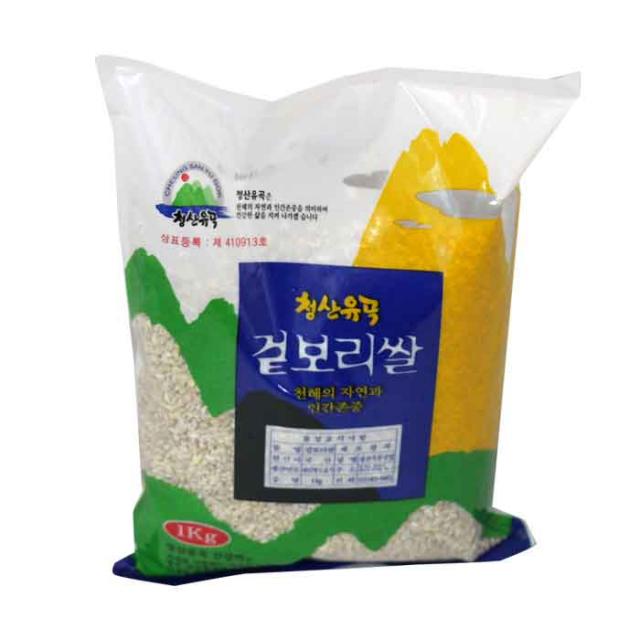 (2개묶음)청산유곡 겉보리쌀 1kg 겉보리 DHS-33846 겉보리 보리쌀 보리밥 국산보리 잡곡, 단일상품, 단일상품