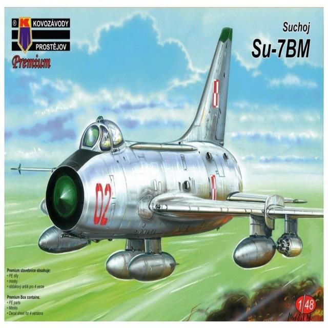 KP model 1/48 바르샤바 조약 회원국 수호이 Su-7BM 프라 모델 KPM4804, 단일 수량