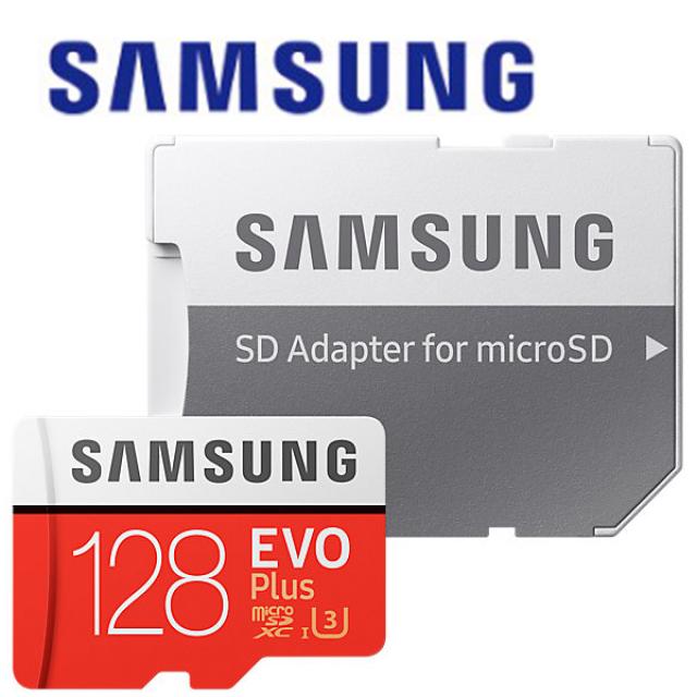 삼성전자 microSDXC EVO Plus 256GB 2017신형 UHS-I U3, 128GB