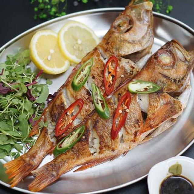 사그담 속초 중앙시장 맛집 반건조 열기 30cm 5마리, 단품