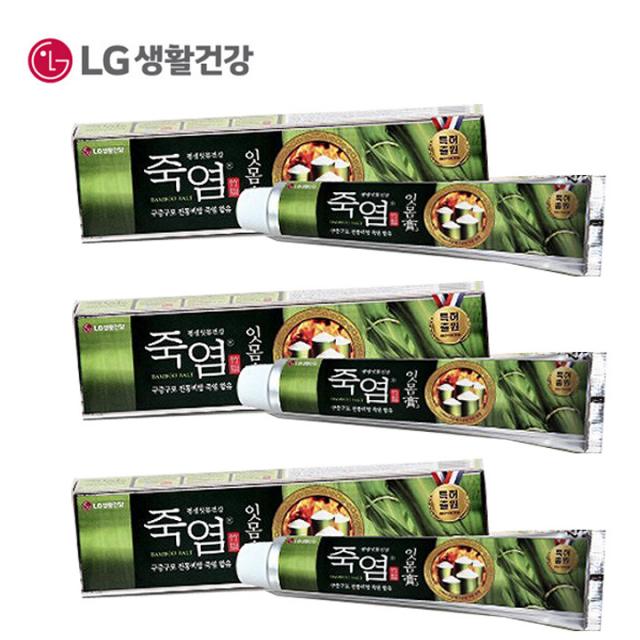 LG생활건강 죽염치약 잇몸고 140g 치약, 3개