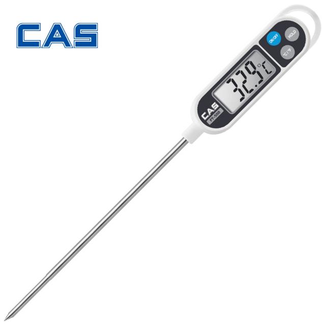 카스 탐침형온도계 FT-500/-50~300도/0.1도/섭씨, 화씨 전환/측정값 유지 기능