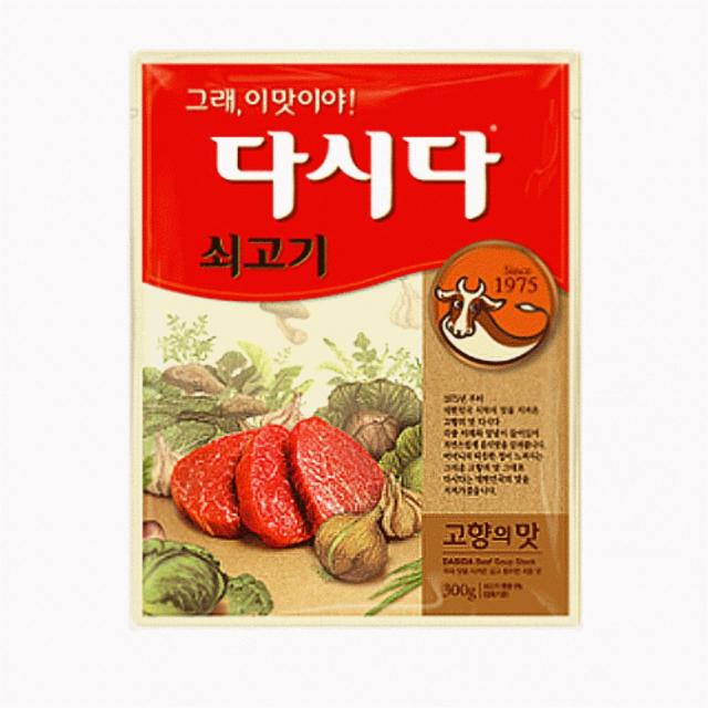 (고급) CJ 제일제당 쇠고기 다시다 300g 40개입 1박스, 단일 수량