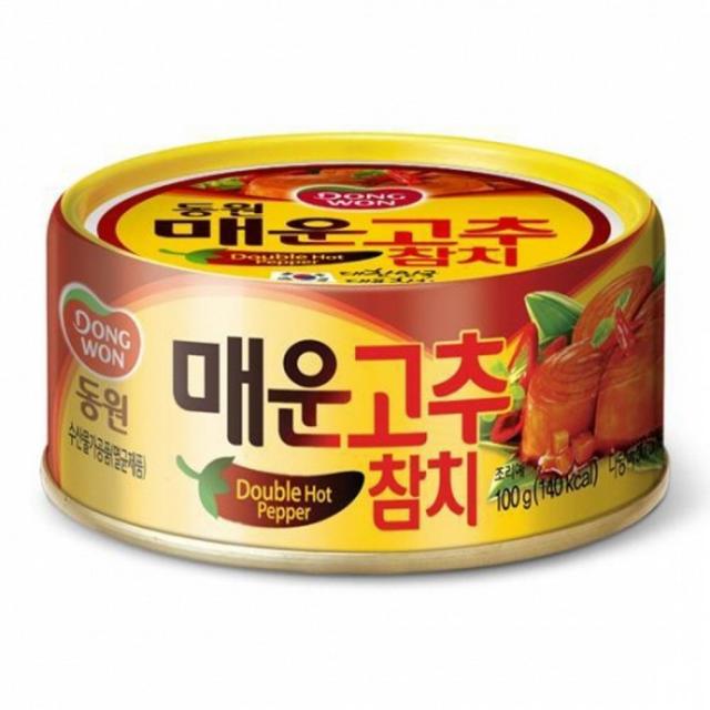 동원참치 매운고추참치 100g 1개, 단일 수량