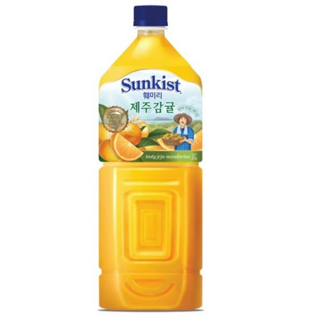 해태htb 썬키스트 훼미리 제주감귤2.0L 6펫, 6개입, 2L