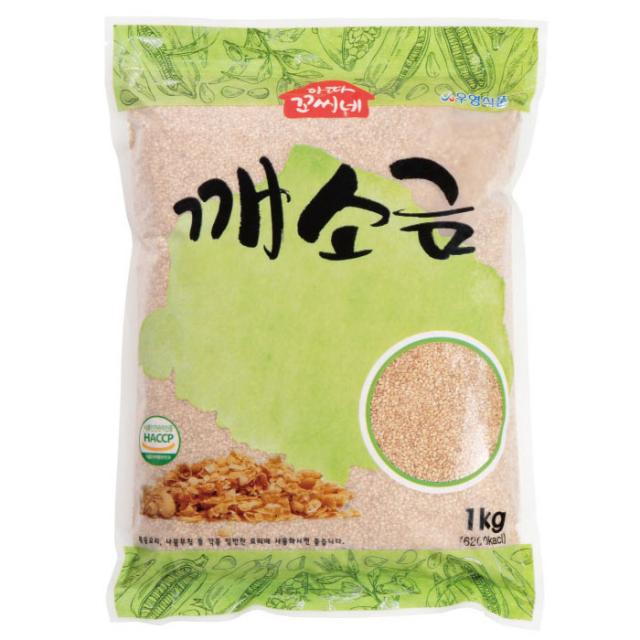 우영식품 아따꼬씨네 깨소금, 1kg, 1개