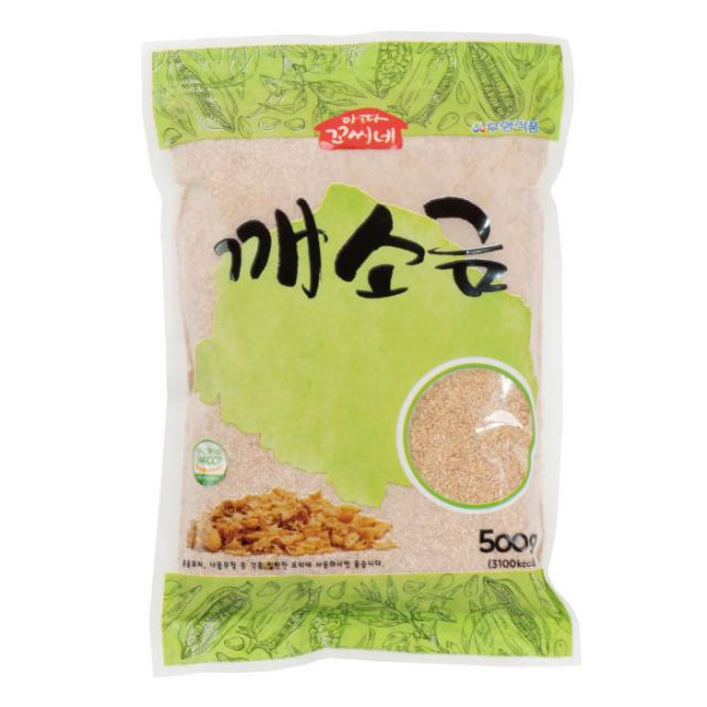 우영식품 아따꼬씨네 깨소금, 500g, 1개