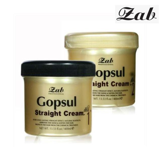 모나리자 자브 곱슬 스트레이트 크림 1제2제각 400g, 1개, 400ml