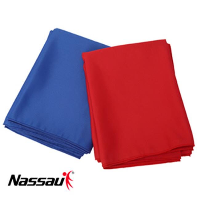 (수련용품)낫소 성인용 씨름 샅바 청홍 세트(108549)