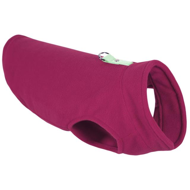 구비 플리스 베스트 애견 아우터, Fuchsia