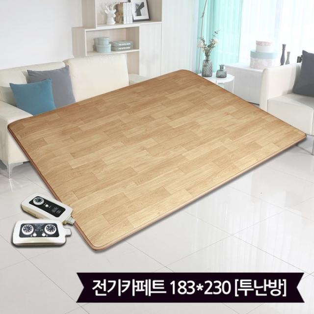 E/한일 대청마루 전기장판7T(183X230)_투난방/카페트매트, 단일상품