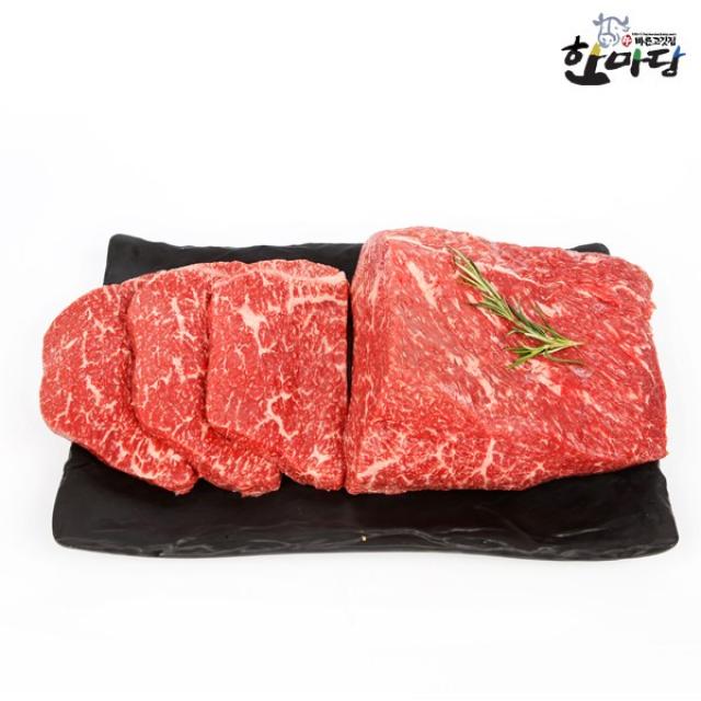 [ 바른고기집 ] 거세한우 1등급 설깃살(불고기 탕국) 1kg 나눔포장, 1팩, 300g