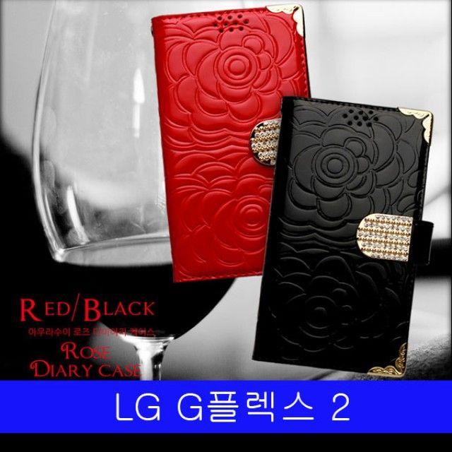 덕&컴 폰케이스 [LG 지플렉스2 AR 로즈퀼팅 다이어리 F510 케이스] 젤리케이스 추천케이스 하드케이스