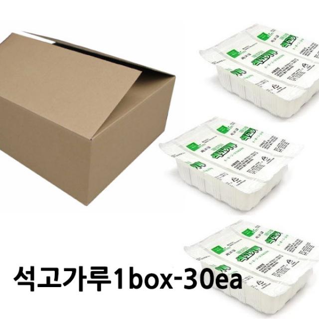 영재몰 석고가루1box 30ea 비둘기표 미술교재용 200g 교재용