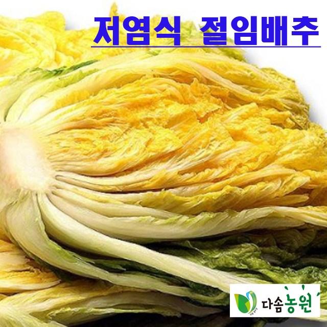 HACCP 절임배추 20kg 저염식 무르지 않는 90일배추 주문시 도착날짜기재, 도착예정 날짜 기입해주세요