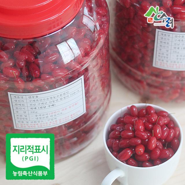 지리산 구례 22년~23년 시즌 생산수유 3kg (사은품 설탕3kg+용기8L 증정), 1세트, 3kg