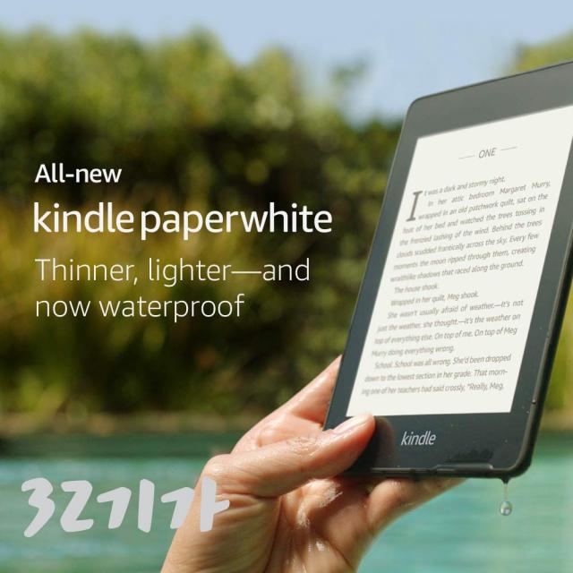 킨들 올뉴 페이퍼화이트2018 new kindle paperwhite 이북리더, 블랙, 32기가