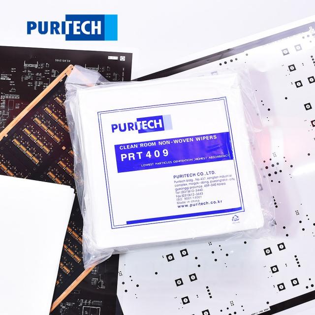 PURITECH 퓨리텍 크린룸 부직포 와이퍼 보루 PRT 409 300장