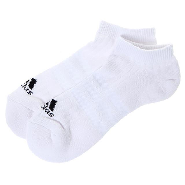 아디다스 (정품) 양말 3S 퍼포먼스 노 쇼우 하프쿠션(AA2282), 화이트