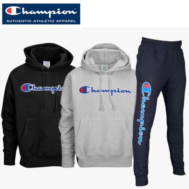 [해외] 미국정품 챔피온 Champion Reverse Weave Graphic 남자 후드티 및 져지바지