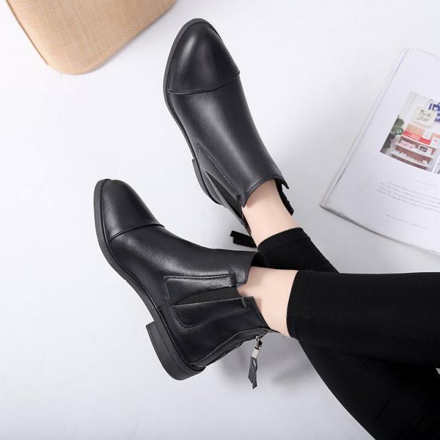 수가 펌퍼스 여성 통굽 신발 SQAM