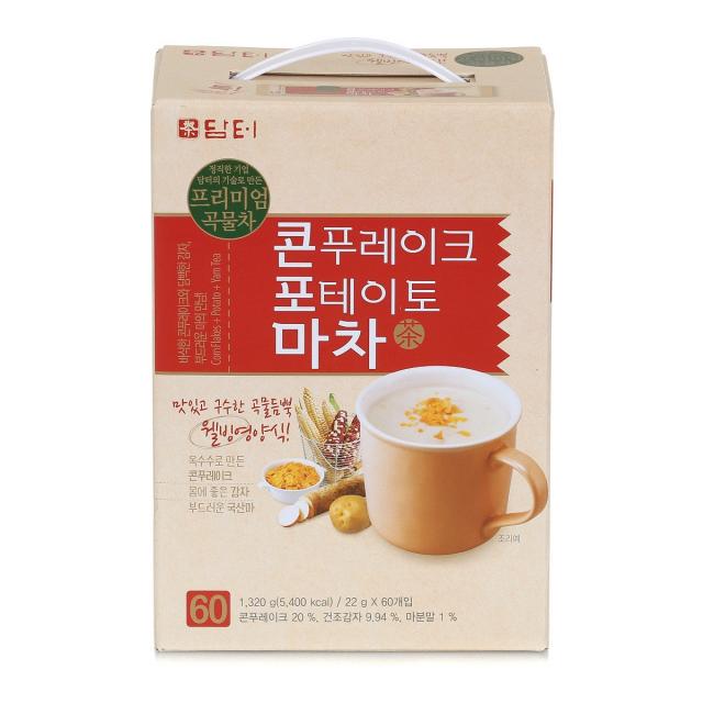 담터 콘푸레이크 포테이토 마차, 22g, 60개