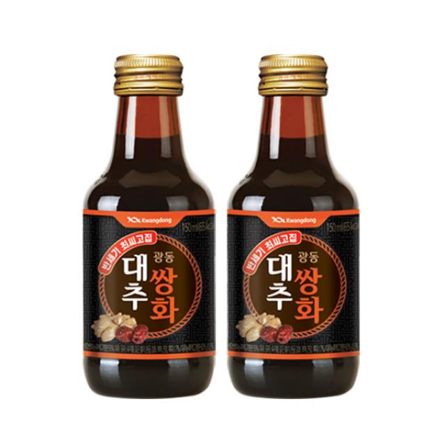 광동제약 대추쌍화 한방음료, 20병, 150ml