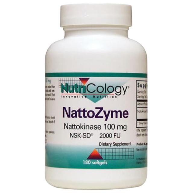 뉴트리콜로지 나토자임 100mg 소프트젤 180개입 1개