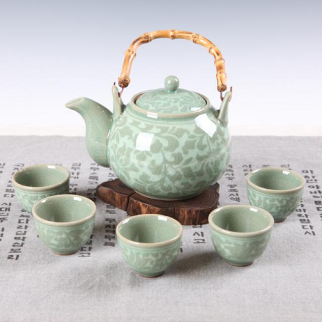 청자 백당초 주기세트