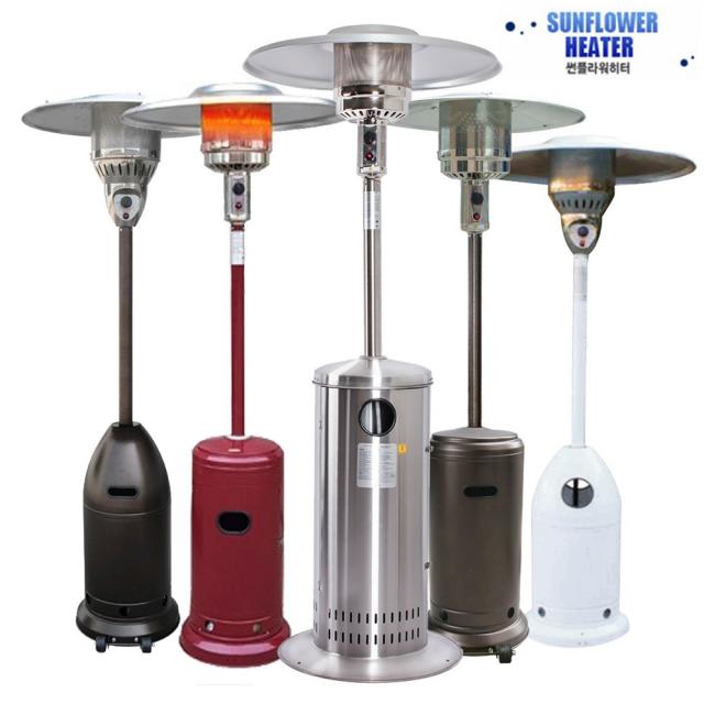 썬플라워 파티오 가스히터(커버포함,평창올림픽납품), HSS-BTH (GH) 파티오히터 (골든해머드)