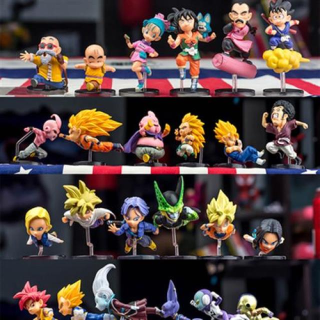 드래곤볼 dragonball 만화피규어 드래곤볼피규어 칠룡주 손오공 손오공 손사래와 같은 근두운비행동 인형 - 000023340