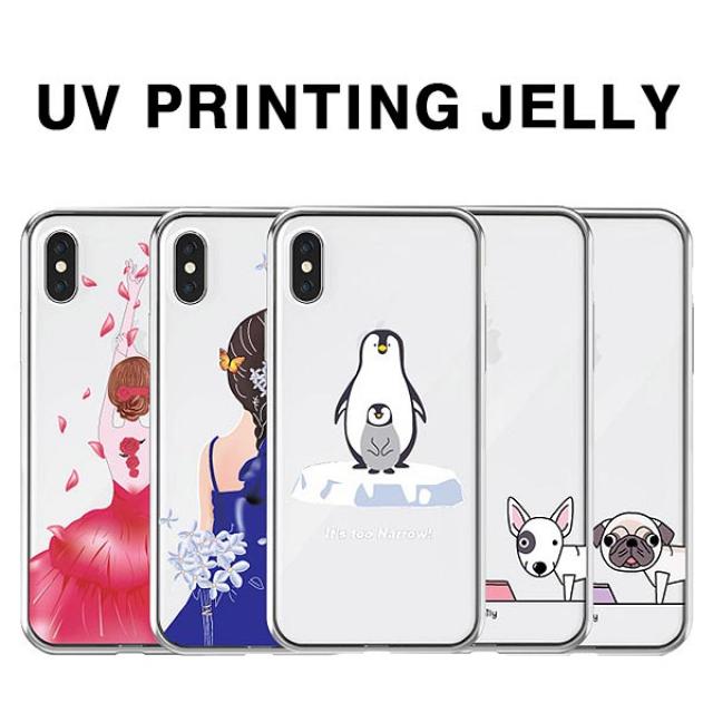 제이에이치샵 JH SHOP 갤럭시A80(A805) UV 프린팅 클리어 젤리케이스 휴대폰 케이스