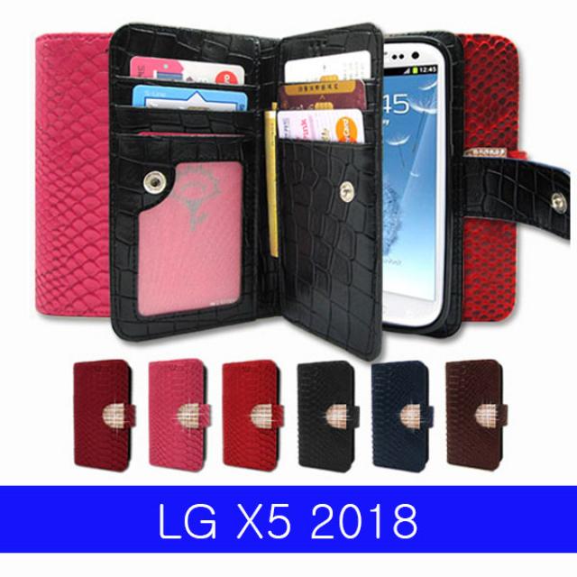 LG X5 2018 lumi ANA 큐빅더블지갑 LM_X510 케이스 엘지X52018케이스 엘지X510케이스 LGX52018케이스 X52018케