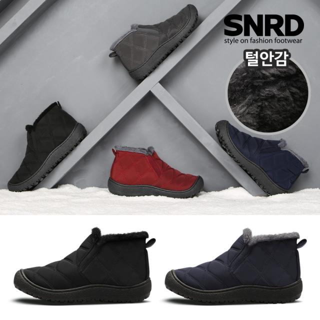 SNRD 겨울신발 패딩부츠 털신 방한화 여성부츠 털부츠 SN510 털부츠/방한화