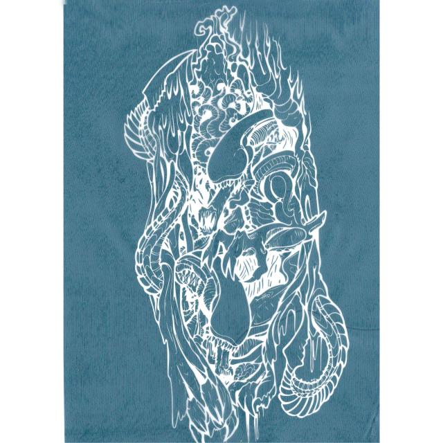 헤나타투 셀프헤나도안 수백번 재활용 가능, 72개, W