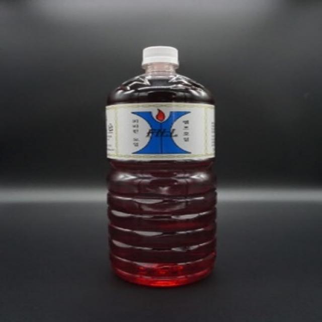 유화상사 FILL 파라핀오일 1.8L x 12병 냄새제거/탈취효과/오일램프, 빨강