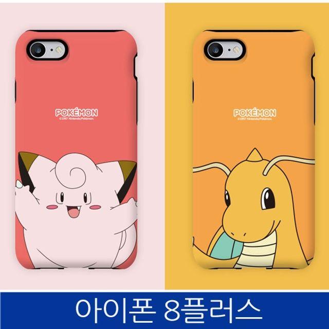 아이폰8플러스. 포켓몬 큐티 아머 2 폰케이스 iPhone8 PLUS case, 이브이, 1