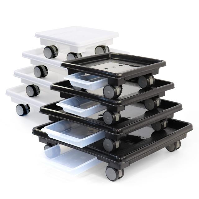 화분월드 로라 정사각 물받침, 로라 정사각 물받침 5호