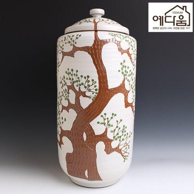 예다움 나무 쌀독10kg 여주쌀독 뒤주 렌지대 쌀독 원목쌀통 쌀항아리 황토쌀독 예쁜쌀독 옹기쌀독 쌀보관통 쌀뒤주 쌀통