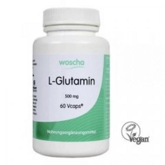 woscha L-Glutamin 500mg 60 veg. Kapseln (vegan), 1, 분품선택