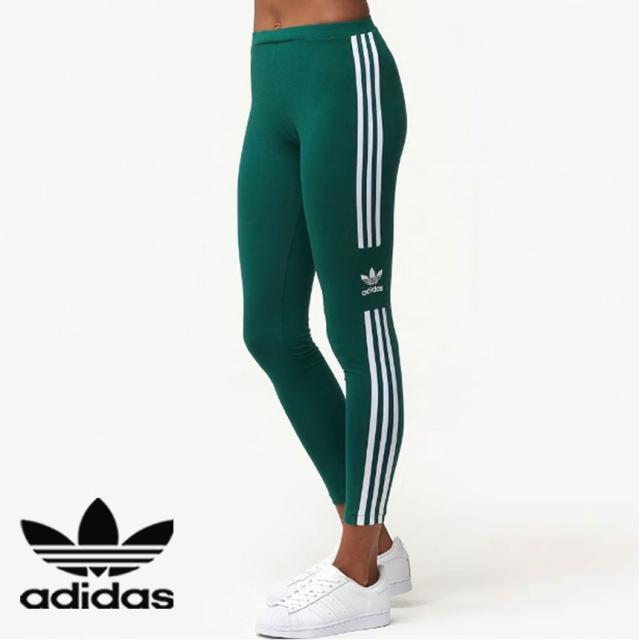  해외 미국정품 아디다스 Adidas Originals Adicolor Trefoil Leggings 여자 삼선 레깅스 바지