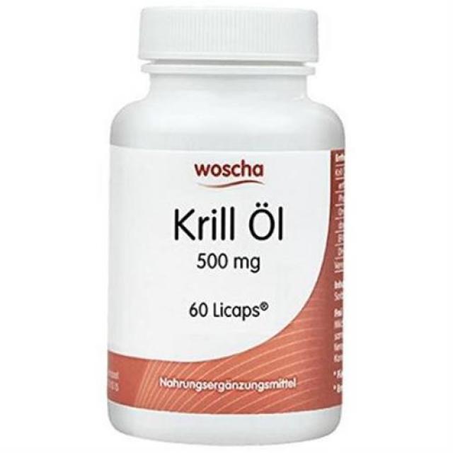 Woscha Krill �l 500 mg 60 Kapseln aus Fischgelatine 35 g, 1, 분품선택