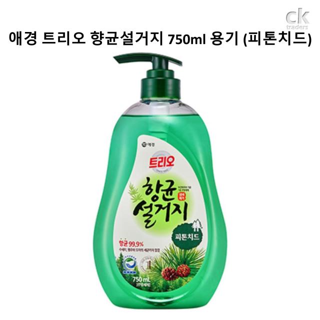 트리오 향균설거지 피톤치드 750ml 용, 1개